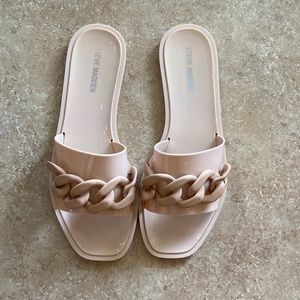 Steve Madden | Plastic Sandals with Chain